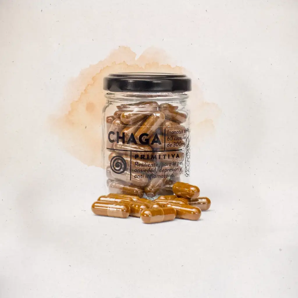 [HA.CHA.60C] Chaga 60 Cápsulas de 350mg 